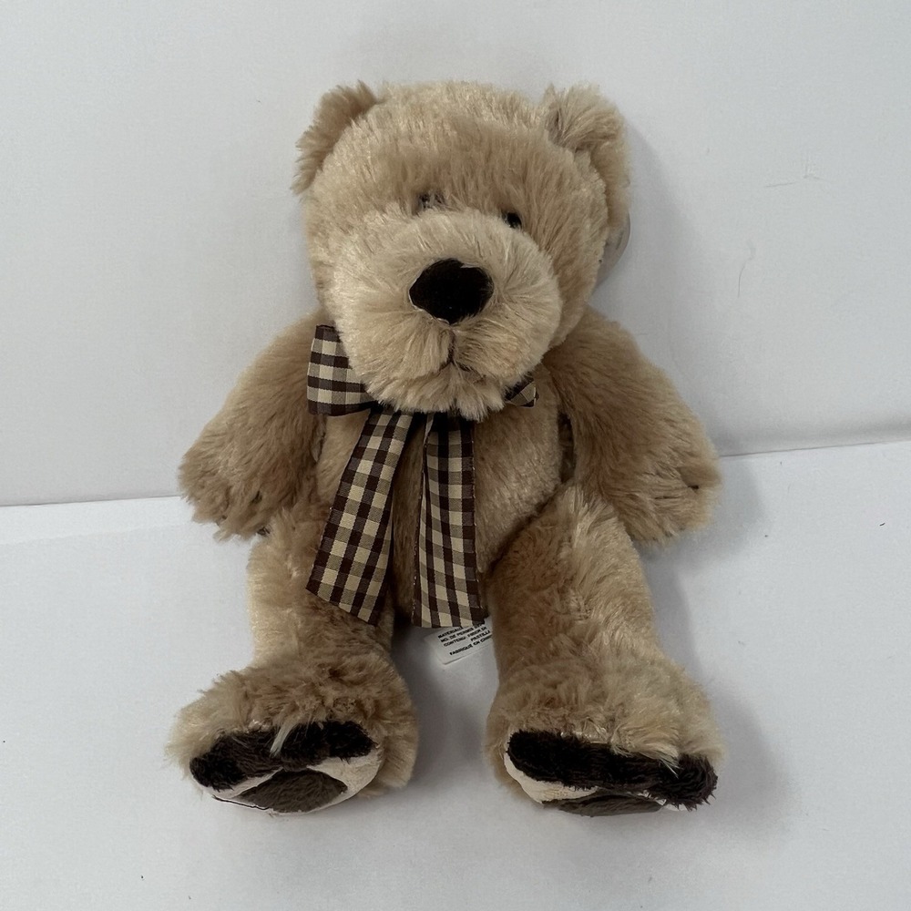 First & Main Newton‎ Teddy Bear Plush brown soft cuddly Stuffed Animal toy